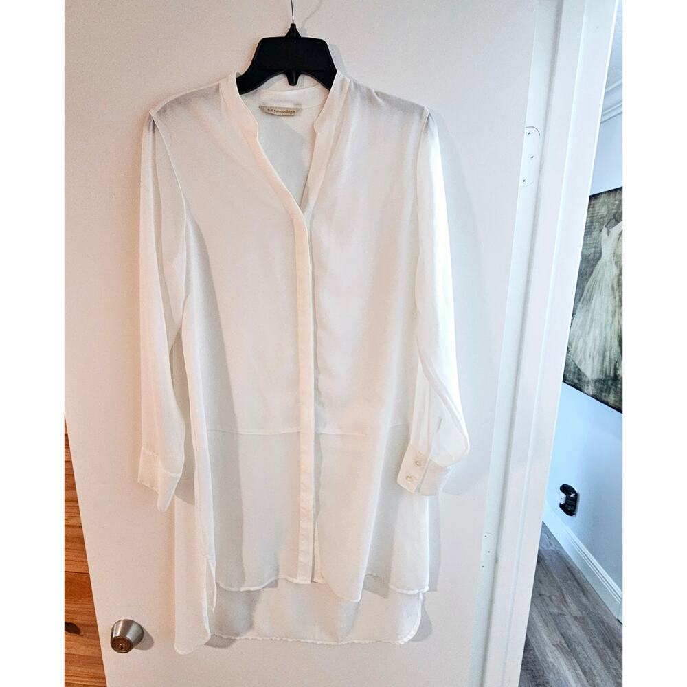 Women's Soft Surroundings White Button Up 1 Size Fits All - Picture 2 of 5